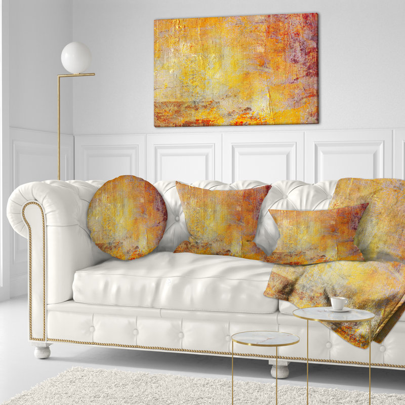 Coussin lombaire abstrait