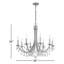 Lustre classique / traditionnel à 8 lumières de style bougie avec détails en cristal Mahone-688027645-751098505-688027632