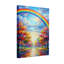 «Landscape & Nature Rainbow Sky Trees Path», impression de paysage coloré-1877414844