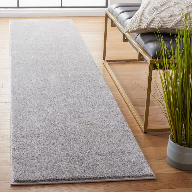 Tapis gris Aeneas, Tapis de couloir 2 pi 2 po x 10 pi