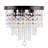 Salley 5-Light 11" Crystal Flush Mount-743535004