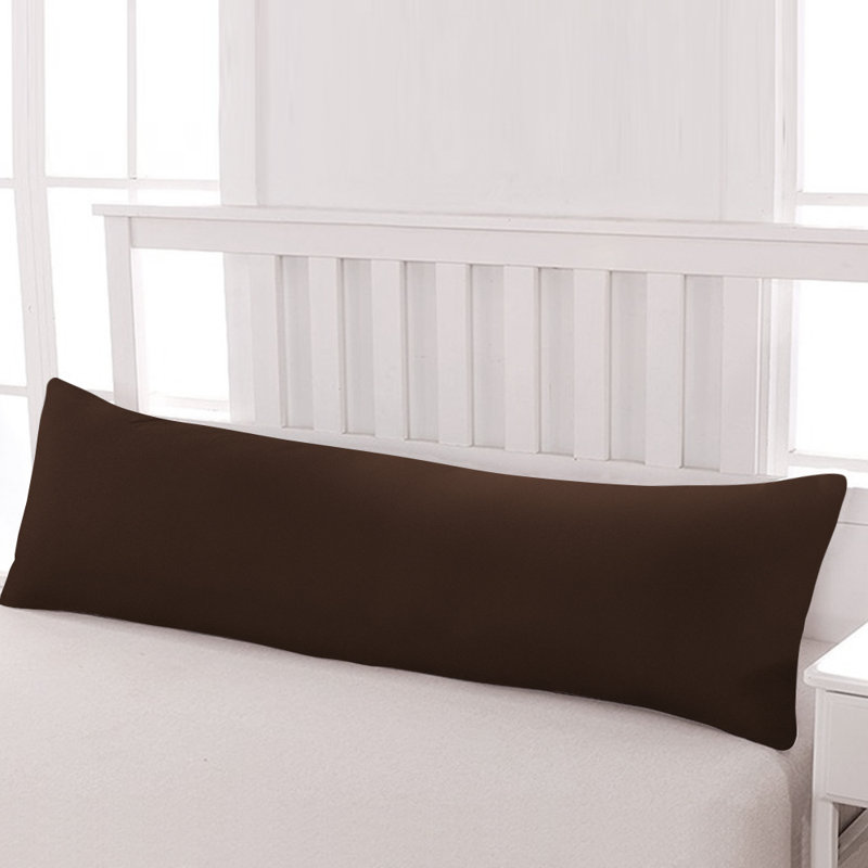 Housse de coussin pour le corps, 1800 Housse de coussin pour le corps en microfibre brossée avec fermeture à enveloppe - 20 x 54 pouces - NTBAY
