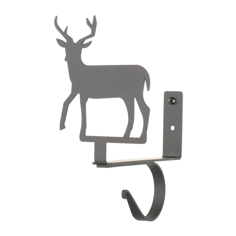 Lantz Deer Curtain Shelf Brackets