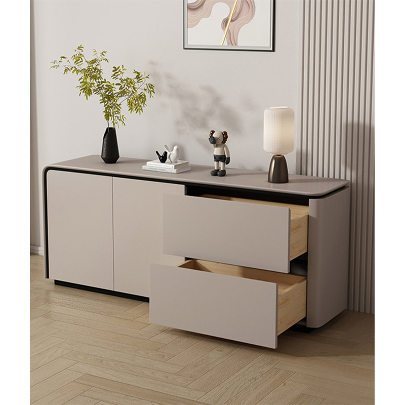 Buffet grande capacité, H 33,85 po x l 59,05 po x P 15,75 po, Gris