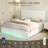 Kendrall Upholstered Platform LED Bed Frame with 2 Storage Drawers-1240959193-1240959192