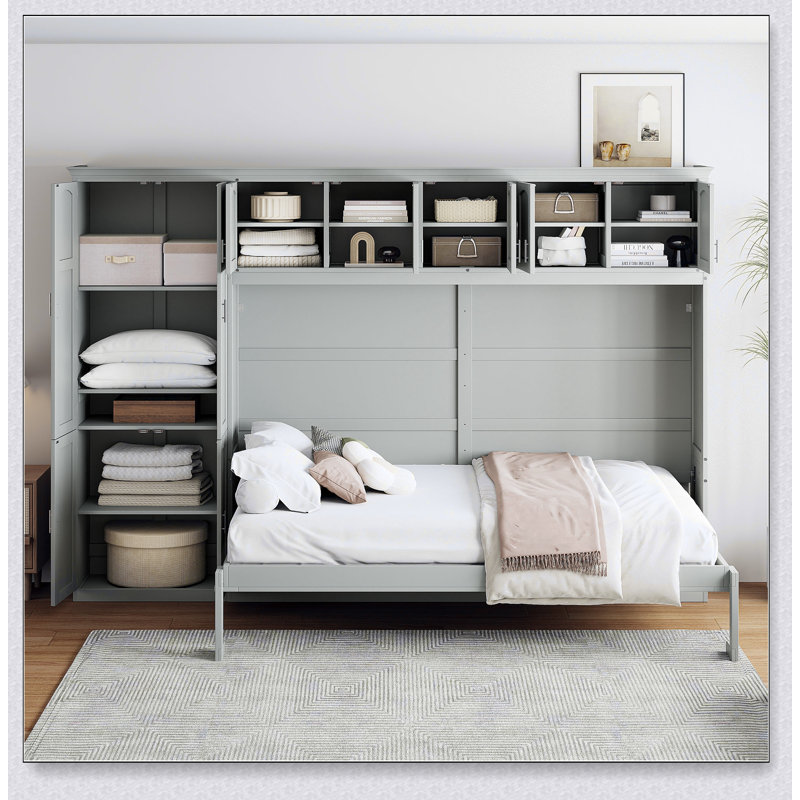 Murphy Bed Wall Bed With Cabinets