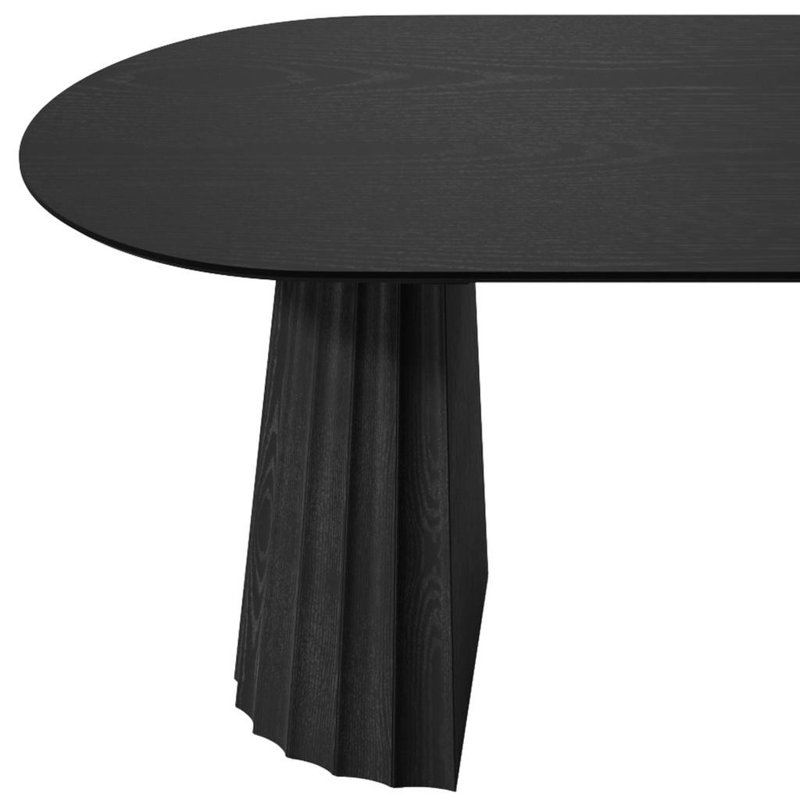 Table de salle à manger 79 po, Black