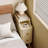 Narrow Nightstand with Drawers, Pre-Assembled Solid Wood Small Skinny Night Stand with Open Sliding Shelf-723293193-722290104