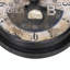 Horloge murale ronde 20 po, brun antique, transitionnelle | Idée cadeau