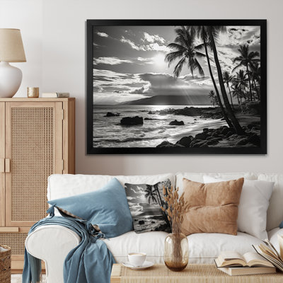 " Maui Beautiful Cityscape Black III "