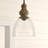1 - Light Driftwood; Dark Weathered Zinc Single Pendant
