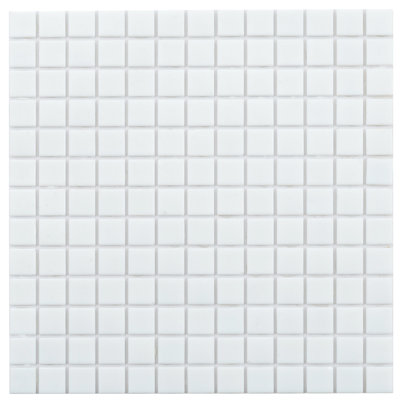 Dune 0.8" x 0.8" Glass Grid Mosaic Wall & Floor Tile