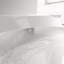 Toilette intelligente allongée sans réservoir avec lavage de bidet, siège chauffant, chasse d'eau puissante de 1,28 gallon par chasse, séchoir à air chaud, chasse d'eau à capteur de pied et veilleuse (télécommande incluse)
