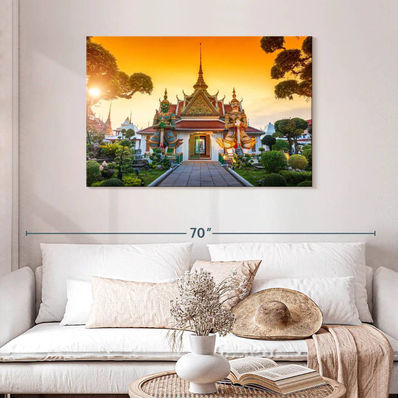 Adella Wat Arun Gate, 30" H x 45" W