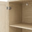 Rattan Buffet Cabinet With Storage, 4-Door Sideboard Buffet Cabinet With Adjustable Shelves For Kitchen, Living Room And Dining Room, Easy Assembly-406581726