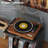 16.5"×12.5"×14.1" 3-Compartment Record Player Stand – 80-100 LP Capacity Wall-Mountable Turntable & Vinyl Organizer