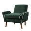 Fauteuil d'appoint rembourré en peluche-206113507