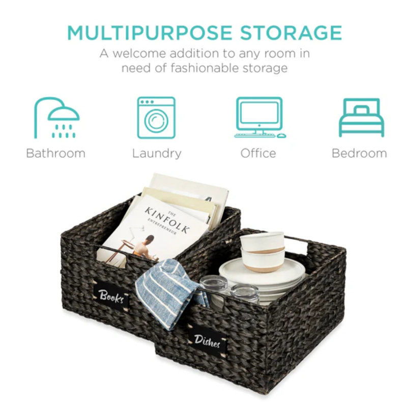 Pantry Baskets, Black