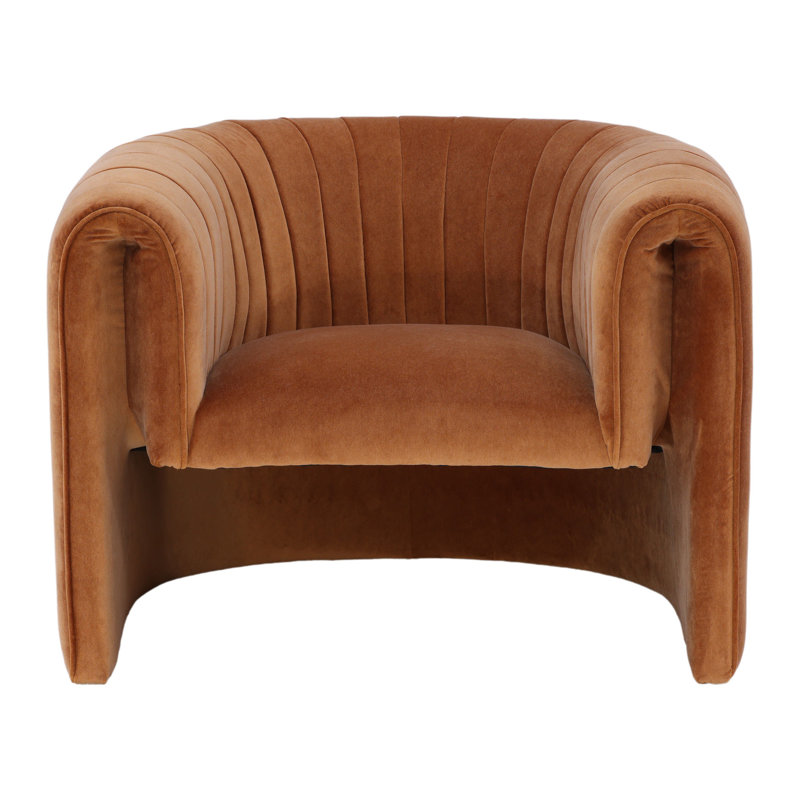 Bobbie Polyester Occasional Chair, Opal Ginger