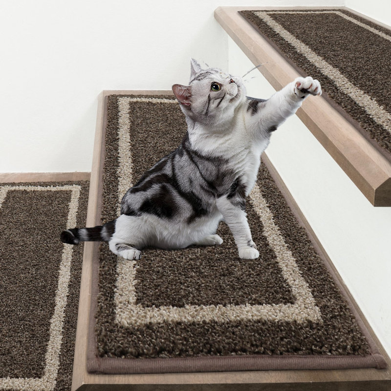Rickeya Non-Slip Stair Tread, Brown