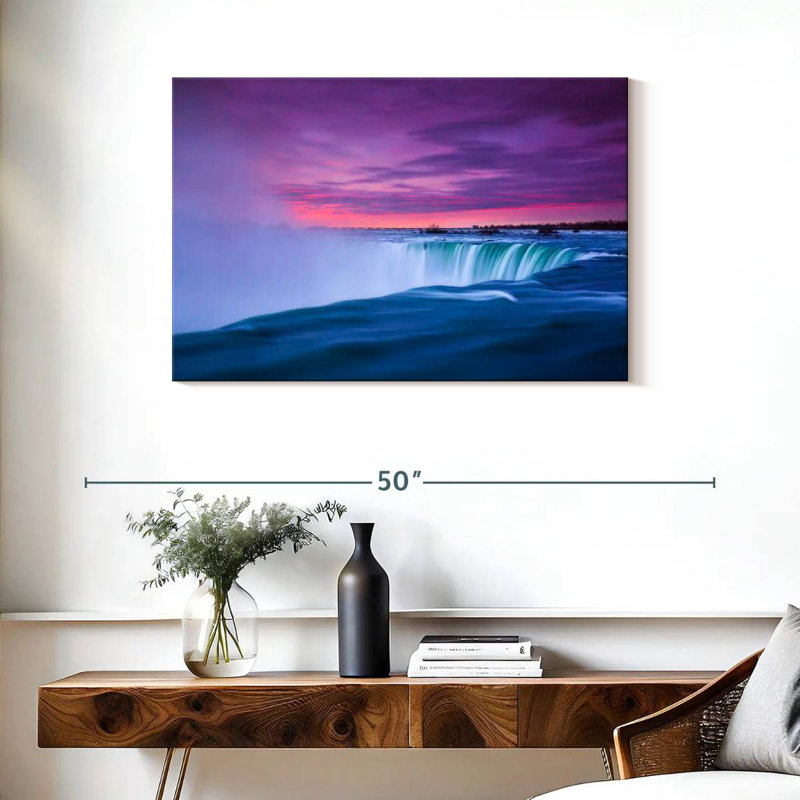 Niagara Falls Twilight, 24" H x 36" W