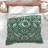 Green Paisley Pattern Comforter-130161463