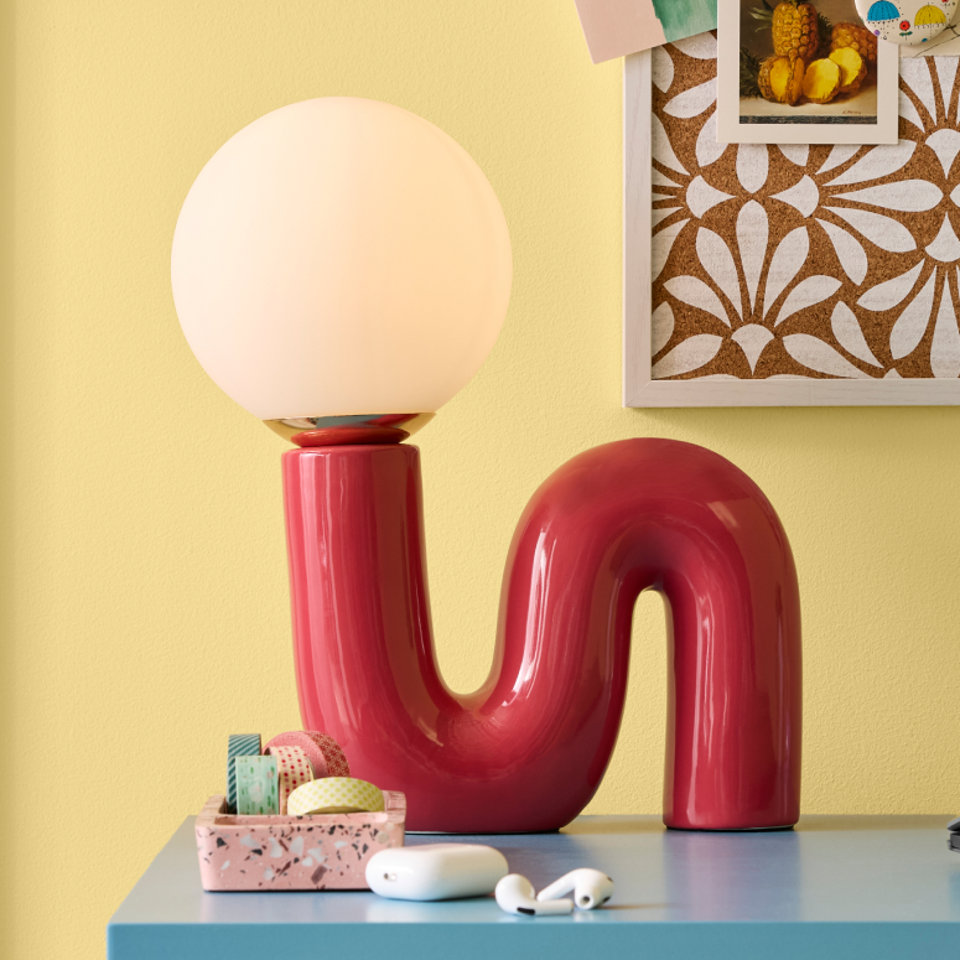 Red lamp