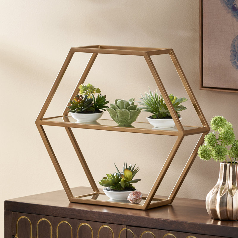 Tablette hexagonale