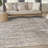 Ivaline Modern Multi Stripe Sustainable Woven Area Rug-1597051367