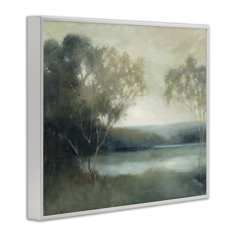 «Peaceful Early Lake», estampe numérique, design par Julia Purinton, H 11 po x l 14 po