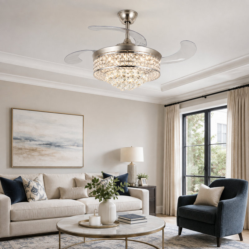 42'' Ceiling Fan with LED Lights