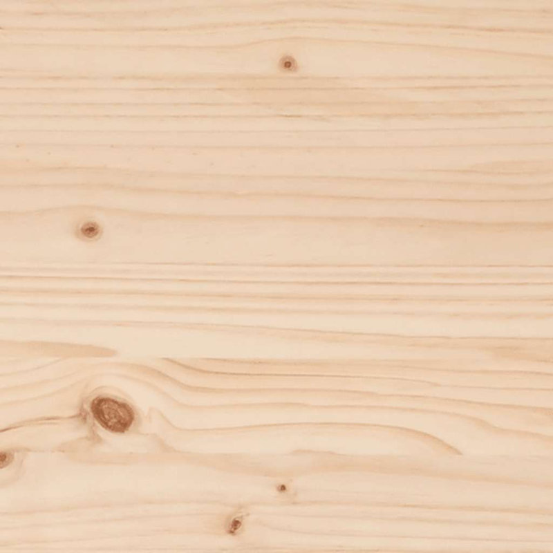 Méridienne d'extérieur Mamiko Pine, Brun, Beige