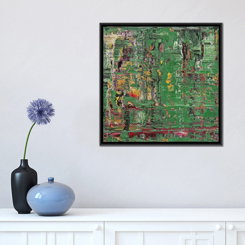 «21 Guns», reproduction sur toile, H 18 po x l 18 po x P 1,5 po, Toile avec cadre noir, Pas de tapis
