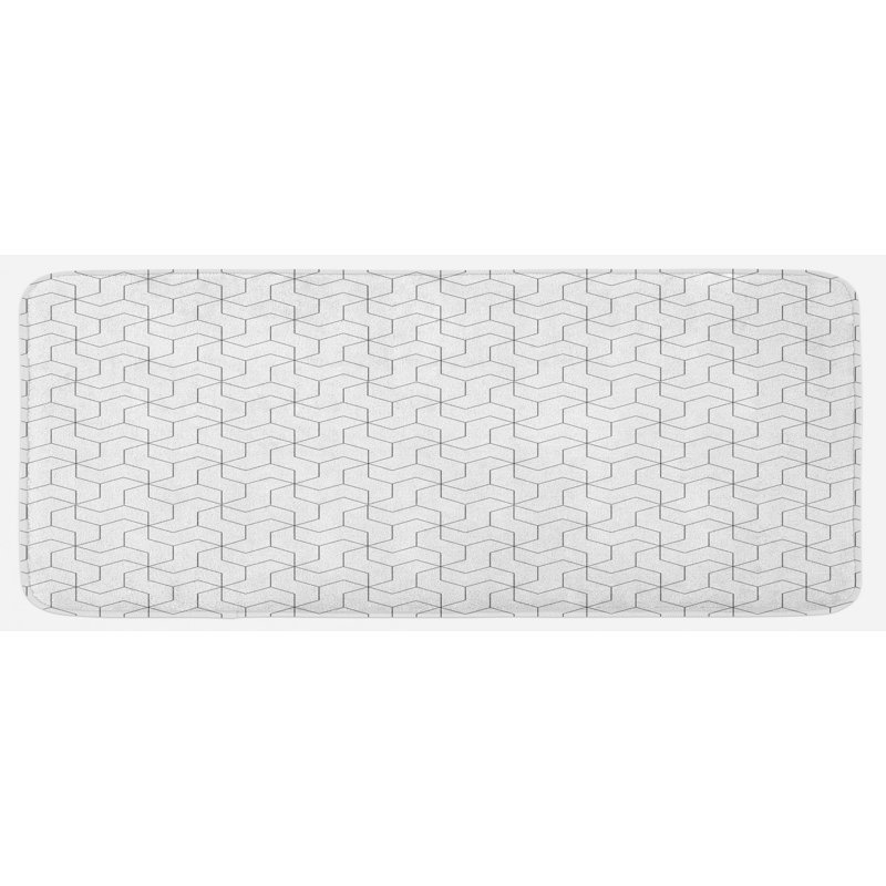 Modern & Contemporary Synthetic Kitchen Mat