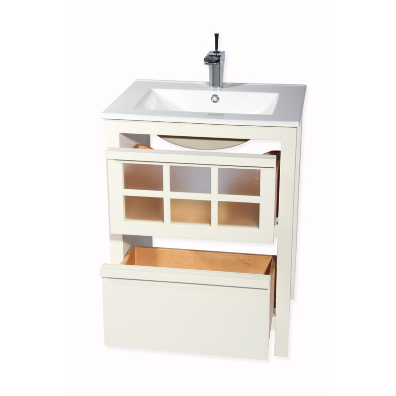 Ensemble de meuble-lavabo simple 40 po Maryjayne