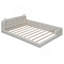 Grand lit plateforme tapissier avec 2 lampes de lecture -1519111329