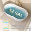 Baignoire de trempage autoportante en acrylique 51 po. X 28 po.-104236918