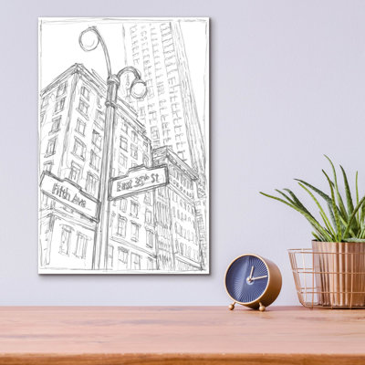 'Ny Intersection 1'  by Ethan Harper Acrylic Glass Wall Art