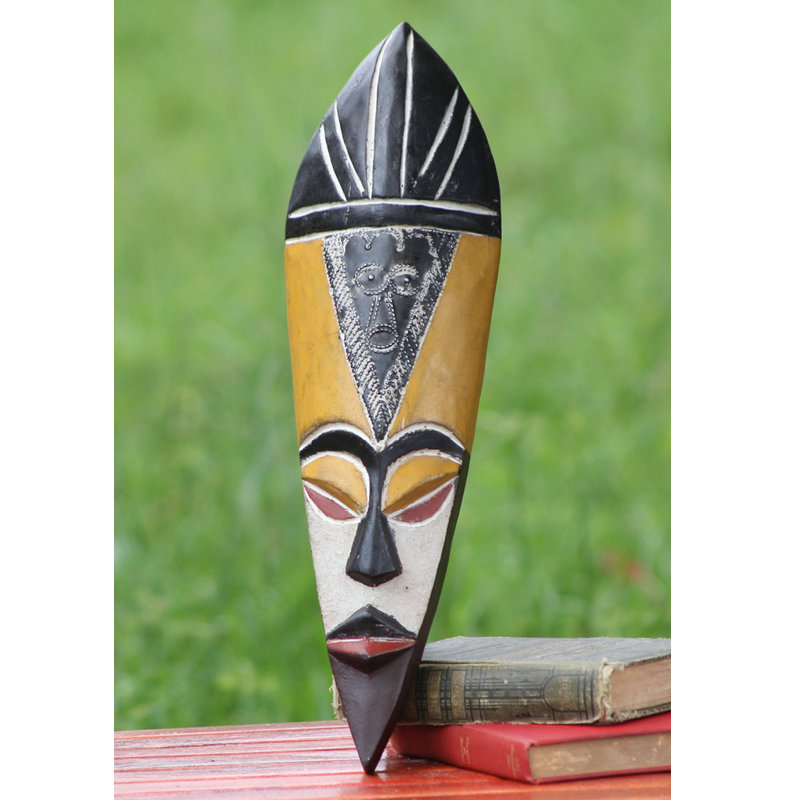 Handmade Traditional People Wall Decor on Wood