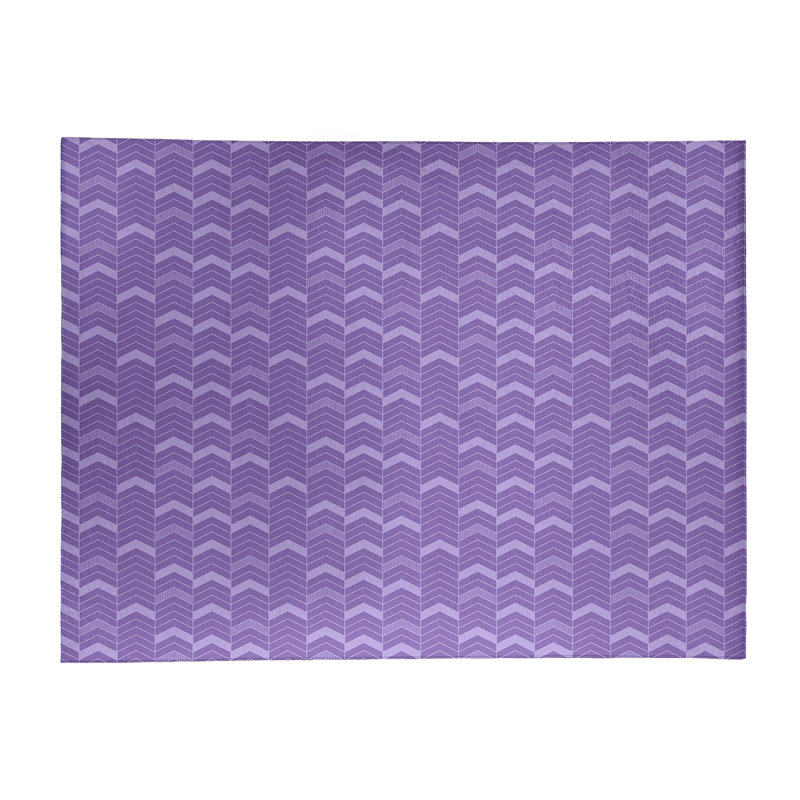 Chenille Chevron Indoor Rug, Rectangle 8' x 10'