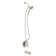 Moen Ronan Single Handle Tub/Shower with Magnetix Rainshower, Valve Included