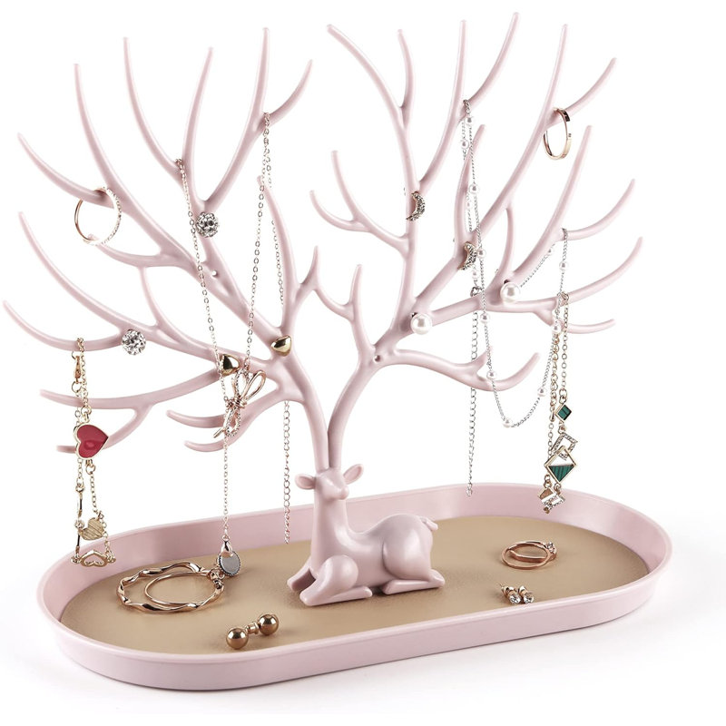 Jewellery Stand +, Pink