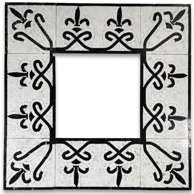 Charm 7.1" x 11.8" Marble Mosaic Wall & Floor Tile