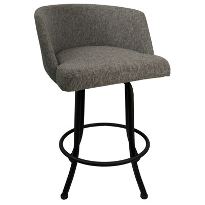 Swivel Upholstered Counter Stool