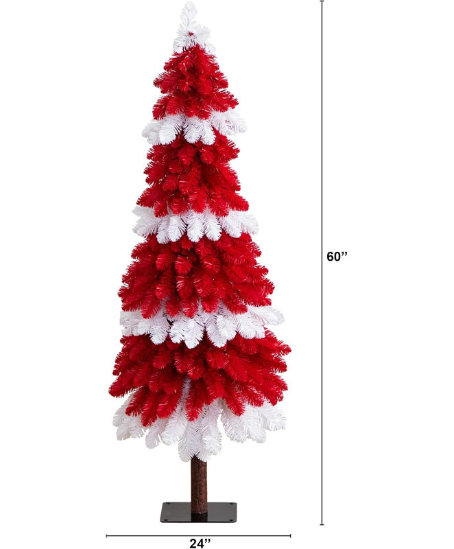 Arbre de Noël artificiel pin 5 pi avec 150 lumières blanc chaud avec ornement et arbre de Noël