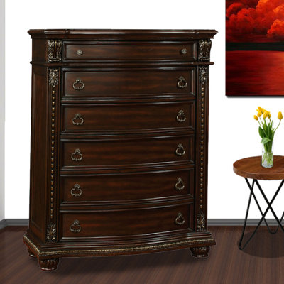 Abshire 44.5'' W 6 - Drawer Dresser