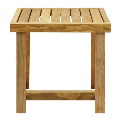 Wava 18'' W Wood Shower Bench