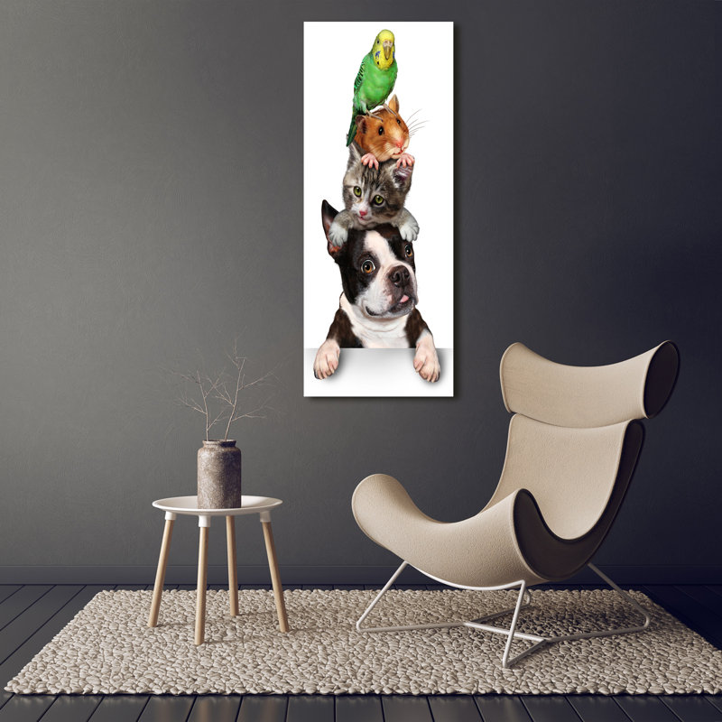 Pets - Wrapped Canvas Print