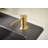 Ruvati Built in Soap Dispenser for Kitchen Sink with Brushed Gold Countertop Dish Soap Hand Lotion Pump with Refillable Bottle - -123407177