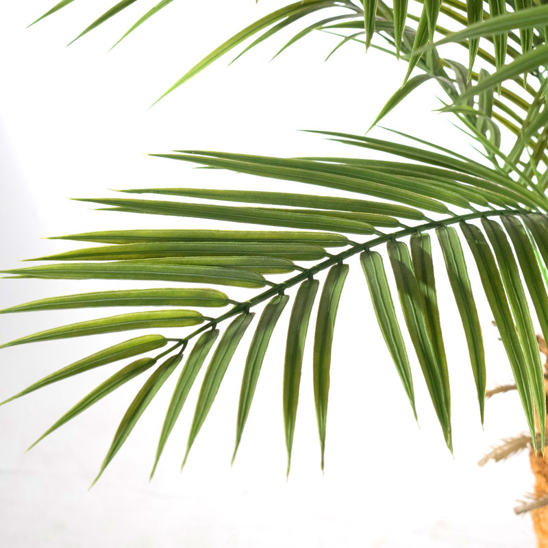 Artificial Palm Tree In A Pot A Set, 106.3" H x 51.2" W x 51.2" D